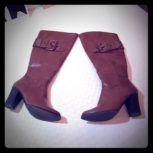Fioni Heeled Brown Boots